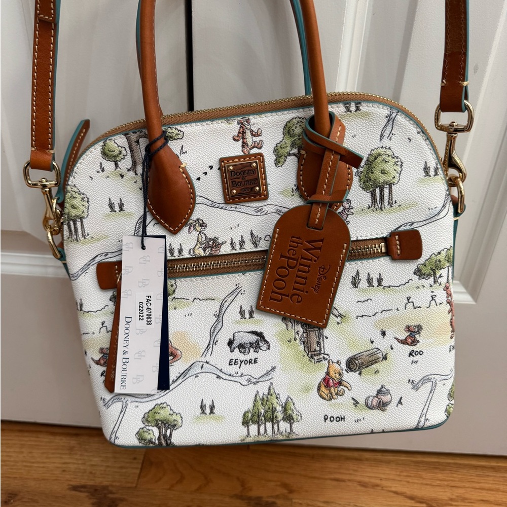 NWT Disney Dooney & Bourke Winnie the Pooh 2022 satchel crossbody bag